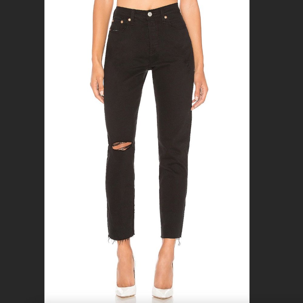 NWT Levi's Wedgie Fit High Rise Jeans - Black - 29